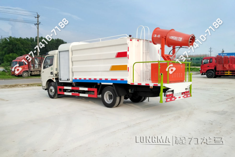 后八轮抑尘车 雾炮车净化空气主要针对的污染物是