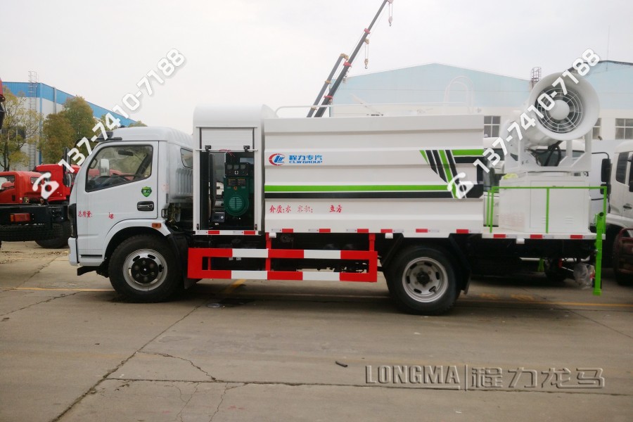雾炮车 拆迁 江铃顺达抑尘车