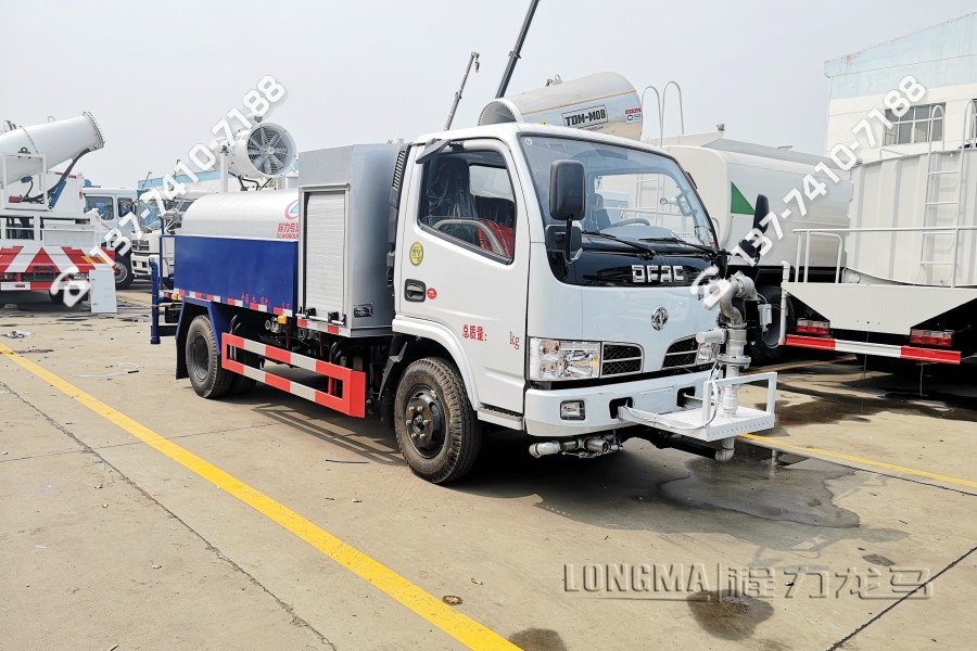 东风中卡除尘车 西安抑尘车生产厂家