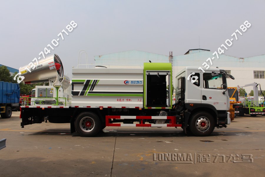 抑尘洒水车售价 蓝牌雾炮车5方多少钱