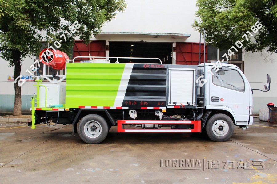 东风T5后八轮抑尘车 划算的抑尘除霾车