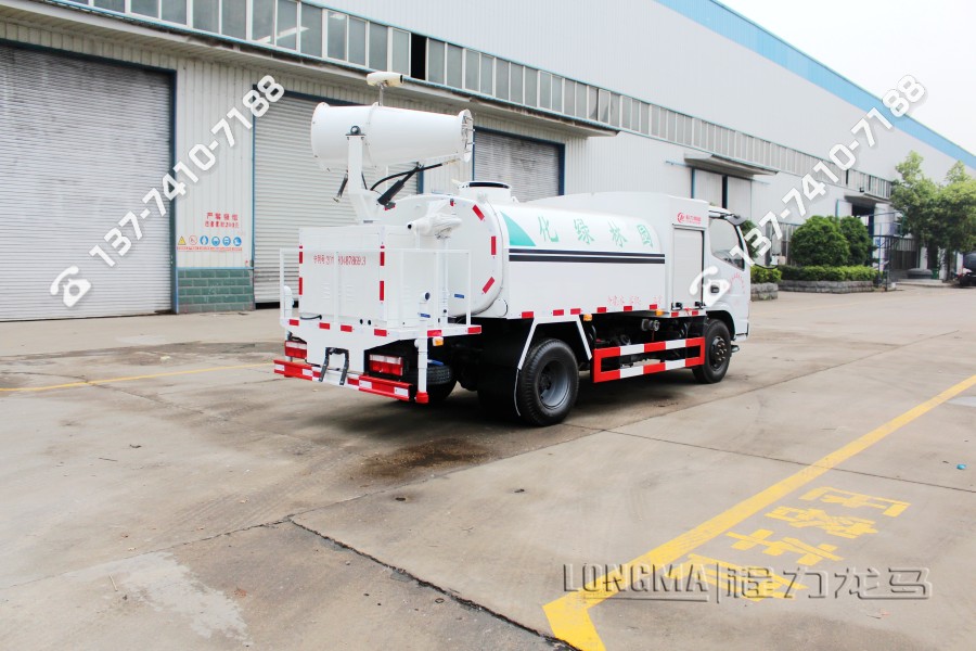 喷雾抑尘车专用车制造 雾炮车围环境监测点转