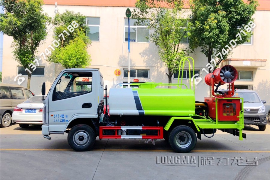 防尘雾炮车 轨道运输抑尘车报价单