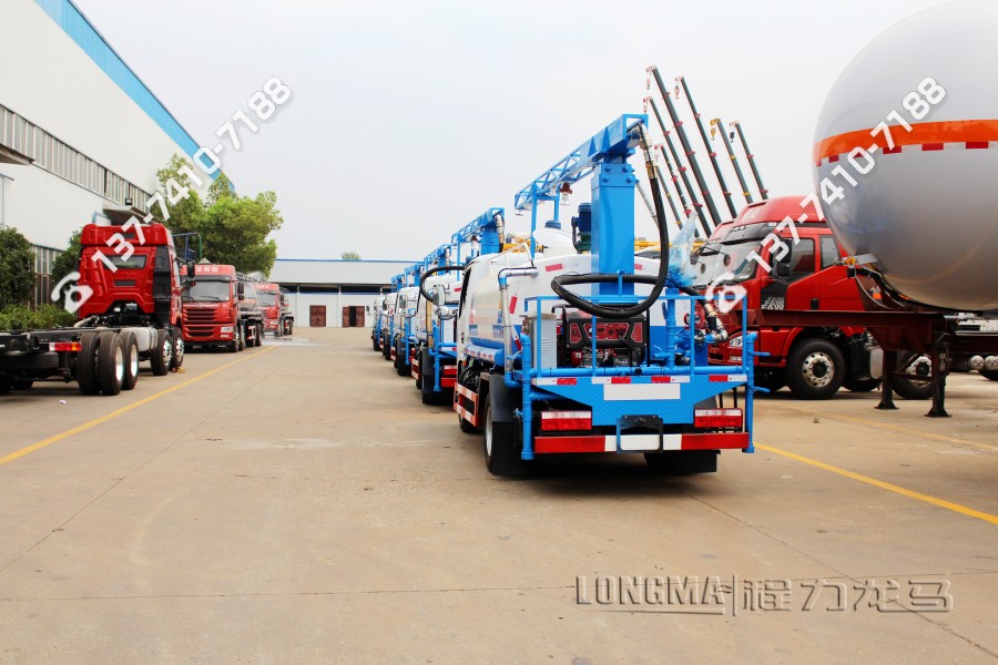 预融机铁路抑尘车 5方东风抑尘车