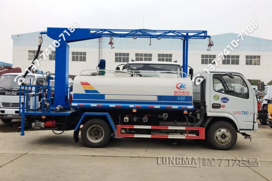 预融机铁路抑尘车 5方东风抑尘车