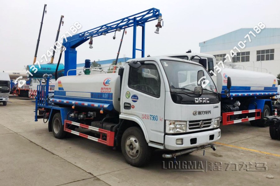 预融机铁路抑尘车 5方东风抑尘车