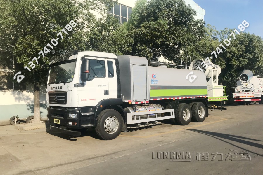 多功能抑尘车投入使用 济宁雾炮车