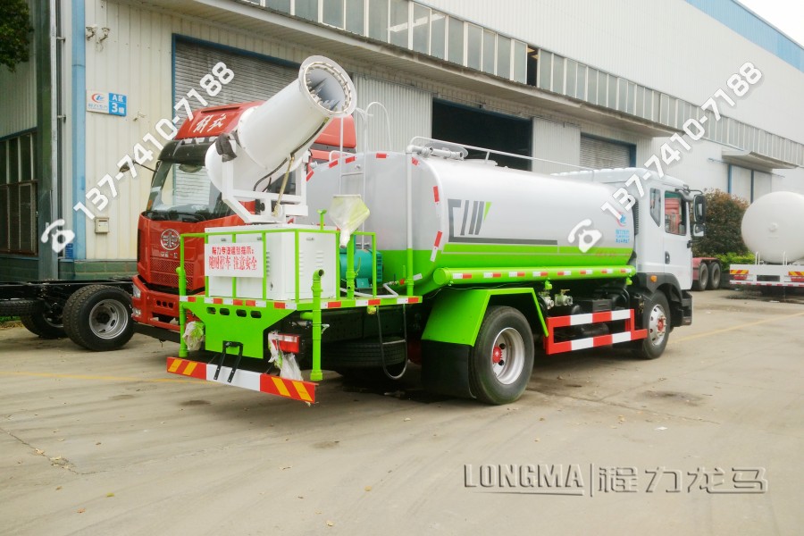 中鲁抑尘车 50米多功能抑尘车洒水车