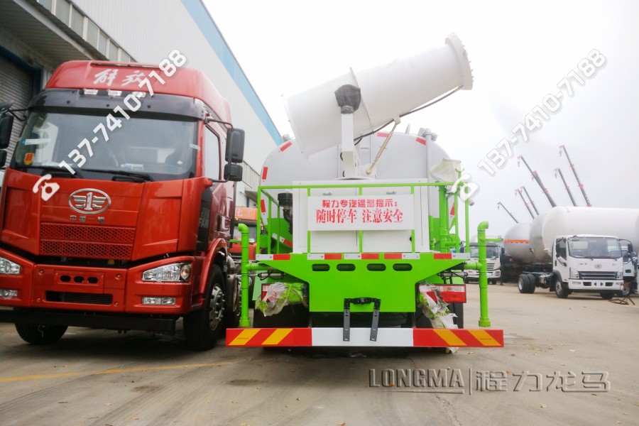 多功能抑尘车油耗多少 南京雾炮车生产厂家