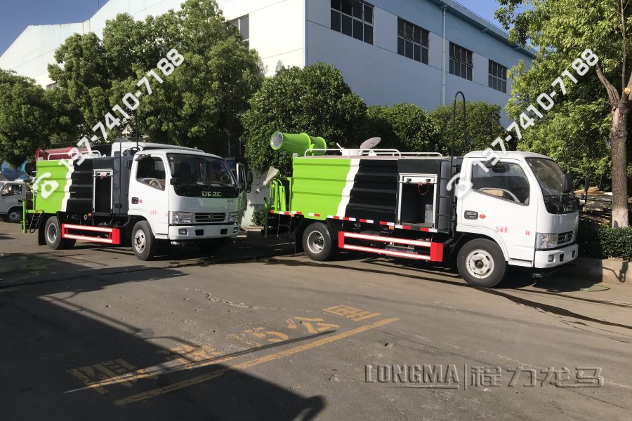 大运国五抑尘车 多功能抑尘车东风锦